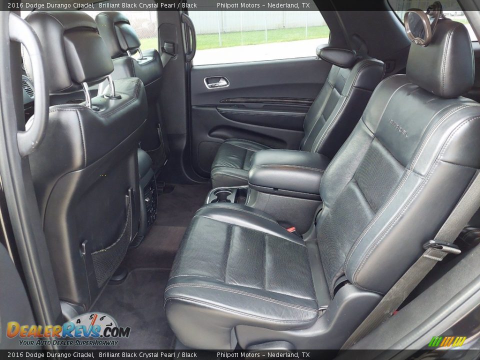 Rear Seat of 2016 Dodge Durango Citadel Photo #12