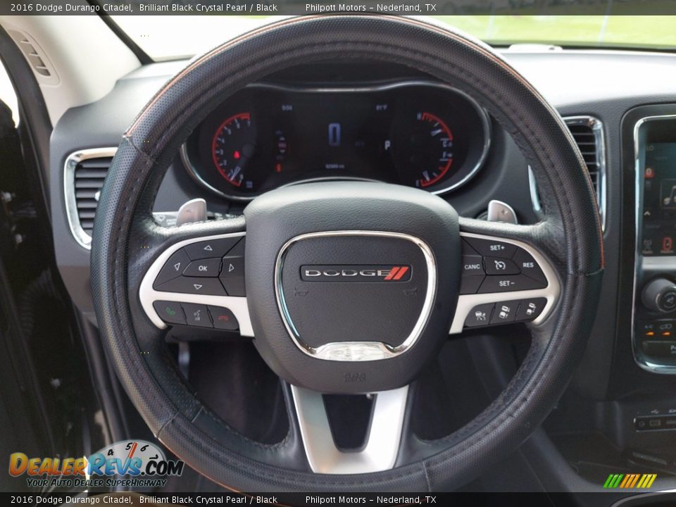 2016 Dodge Durango Citadel Steering Wheel Photo #15