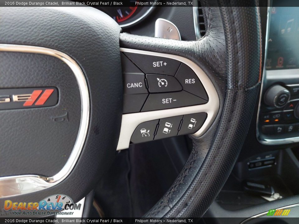 2016 Dodge Durango Citadel Steering Wheel Photo #17