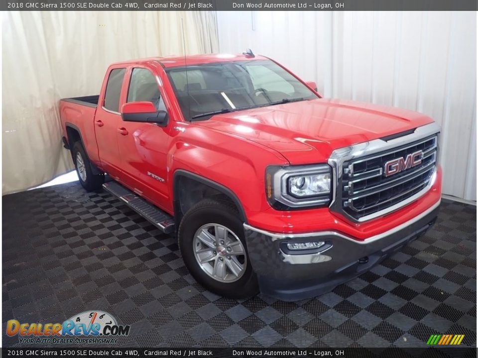 Cardinal Red 2018 GMC Sierra 1500 SLE Double Cab 4WD Photo #3