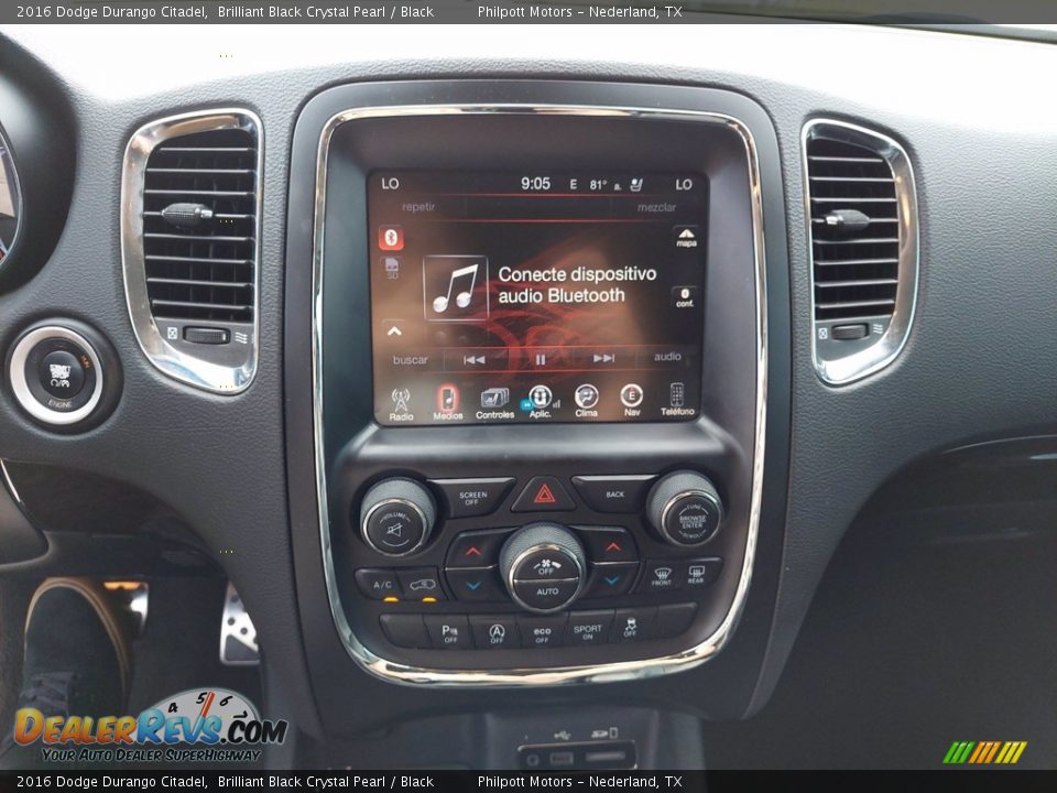 Controls of 2016 Dodge Durango Citadel Photo #19