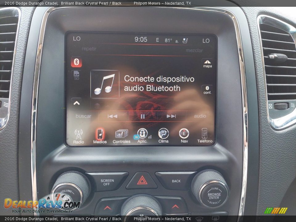 Controls of 2016 Dodge Durango Citadel Photo #20