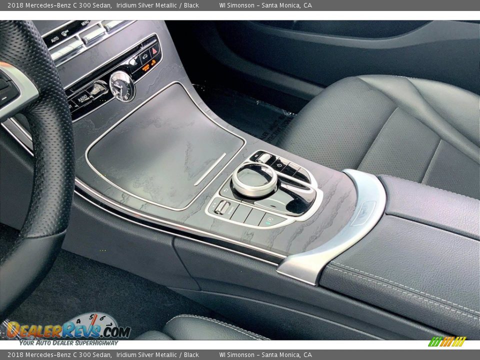 2018 Mercedes-Benz C 300 Sedan Iridium Silver Metallic / Black Photo #17