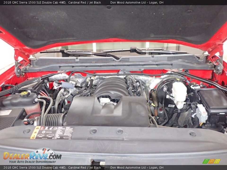2018 GMC Sierra 1500 SLE Double Cab 4WD 4.3 Liter DI OHV 12-Valve VVT EcoTec3 V6 Engine Photo #7