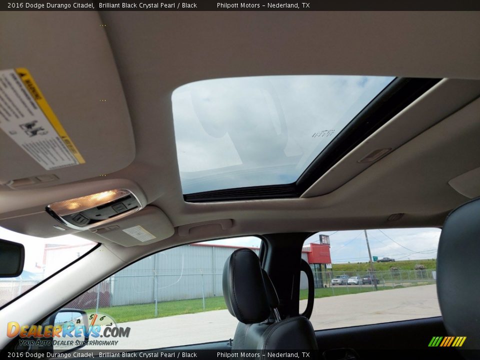 Sunroof of 2016 Dodge Durango Citadel Photo #23