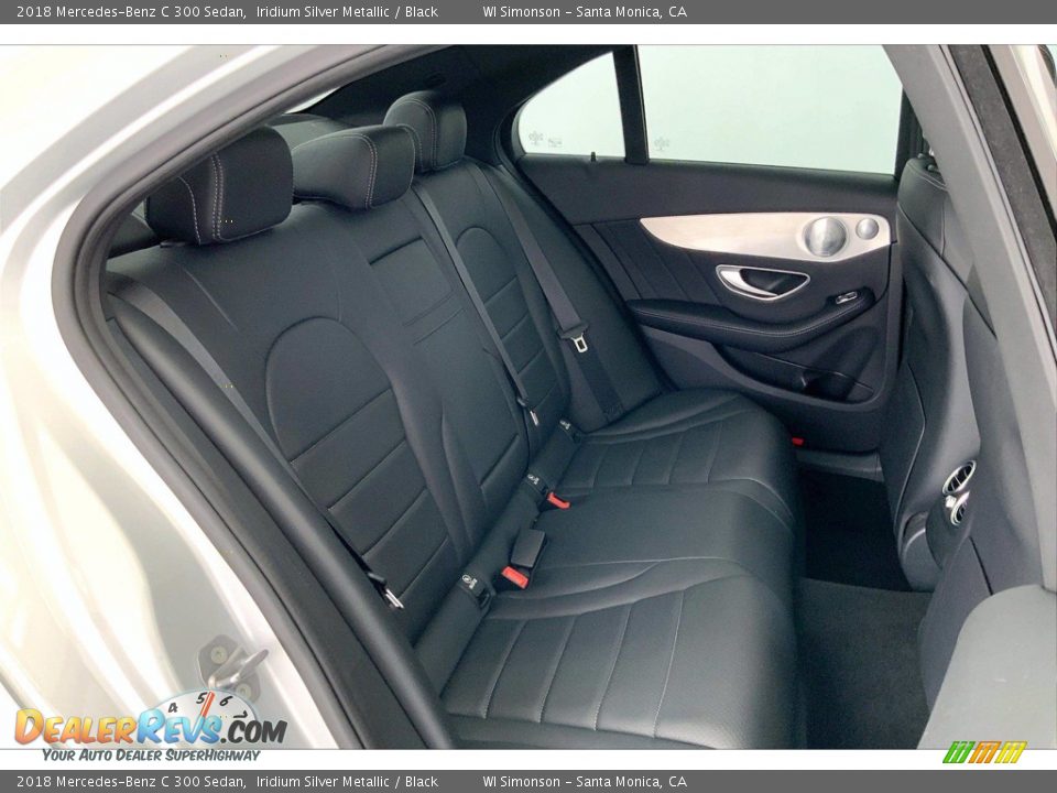 2018 Mercedes-Benz C 300 Sedan Iridium Silver Metallic / Black Photo #19