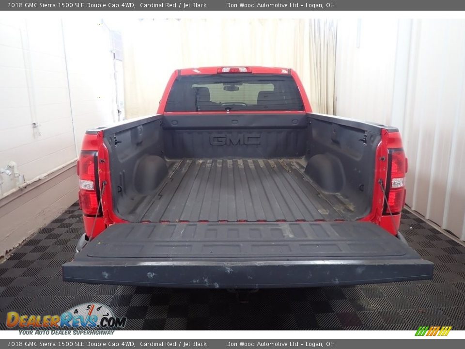 2018 GMC Sierra 1500 SLE Double Cab 4WD Cardinal Red / Jet Black Photo #12