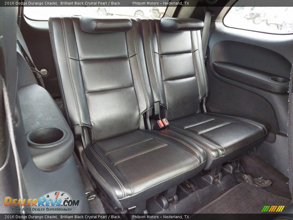 Rear Seat of 2016 Dodge Durango Citadel Photo #29