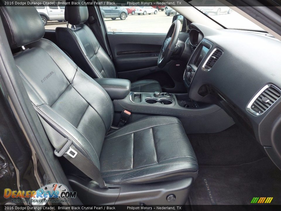 Front Seat of 2016 Dodge Durango Citadel Photo #31