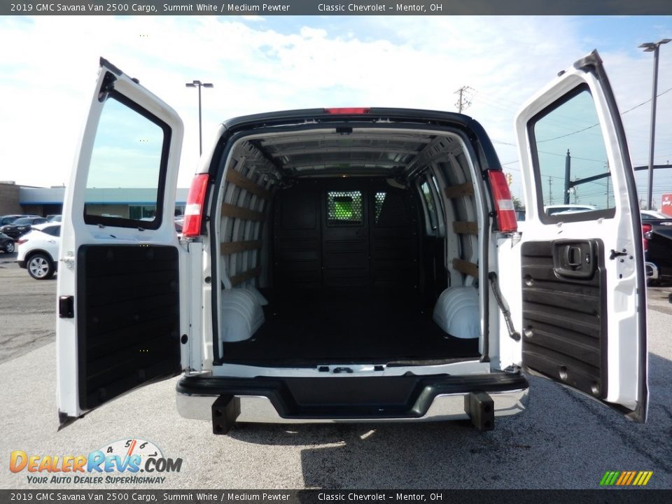 2019 GMC Savana Van 2500 Cargo Summit White / Medium Pewter Photo #8