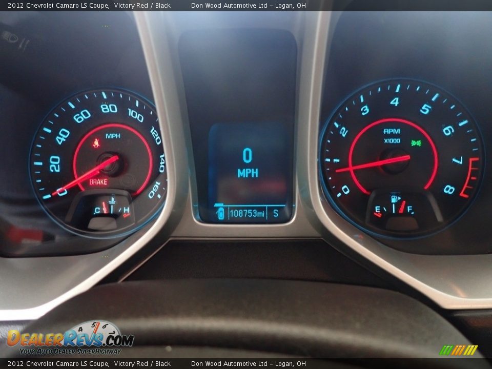 2012 Chevrolet Camaro LS Coupe Victory Red / Black Photo #23