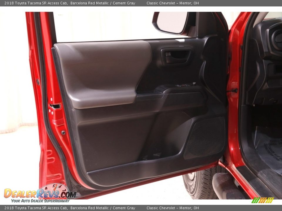 2018 Toyota Tacoma SR Access Cab Barcelona Red Metallic / Cement Gray Photo #4