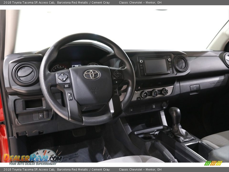 Dashboard of 2018 Toyota Tacoma SR Access Cab Photo #6