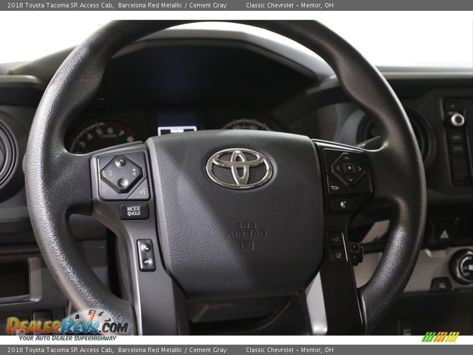 2018 Toyota Tacoma SR Access Cab Steering Wheel Photo #7