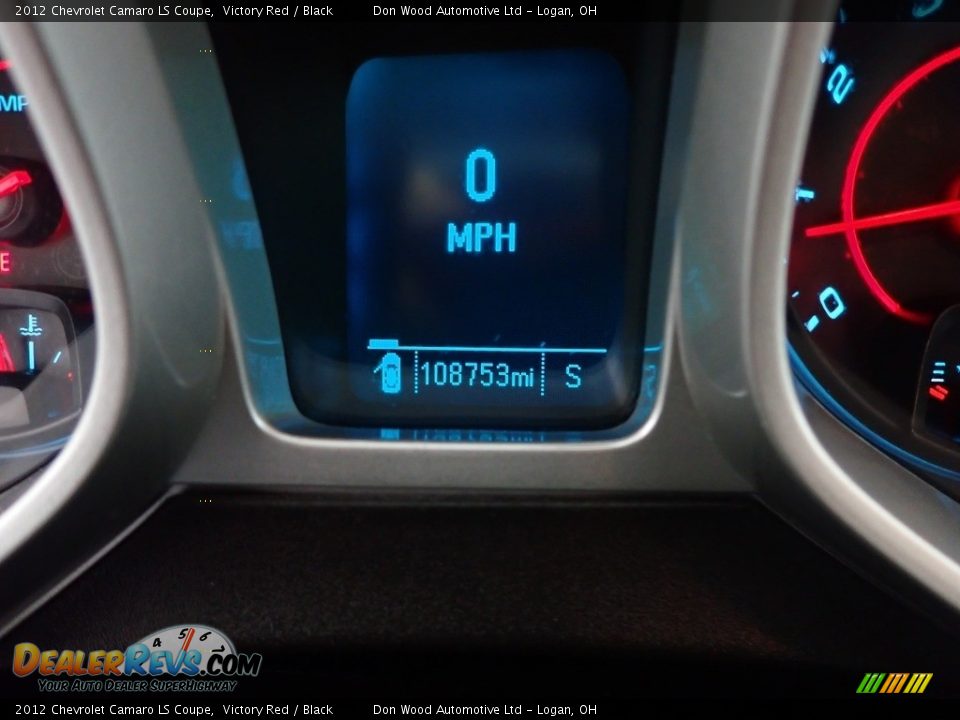 2012 Chevrolet Camaro LS Coupe Victory Red / Black Photo #33