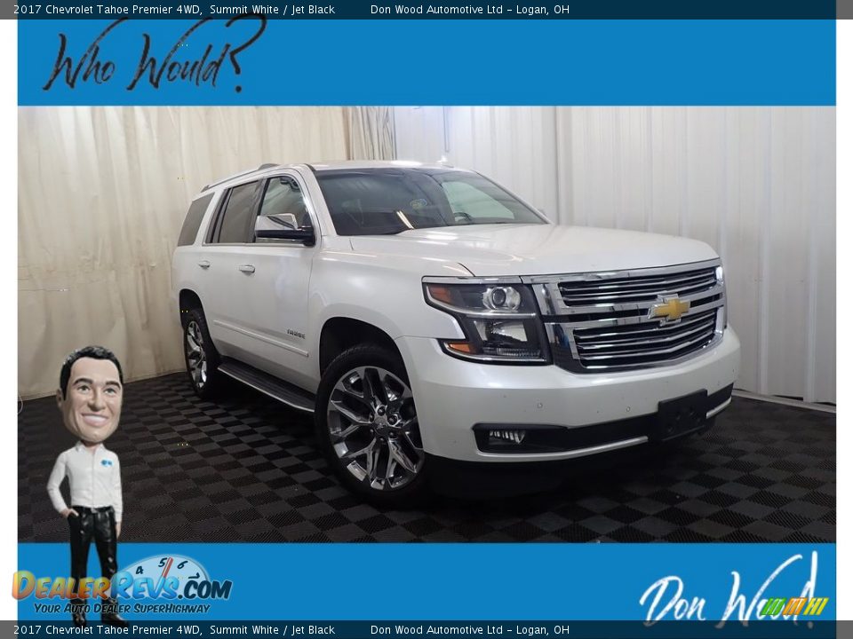 2017 Chevrolet Tahoe Premier 4WD Summit White / Jet Black Photo #1