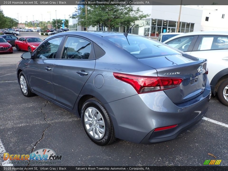 2018 Hyundai Accent SE Urban Gray / Black Photo #2