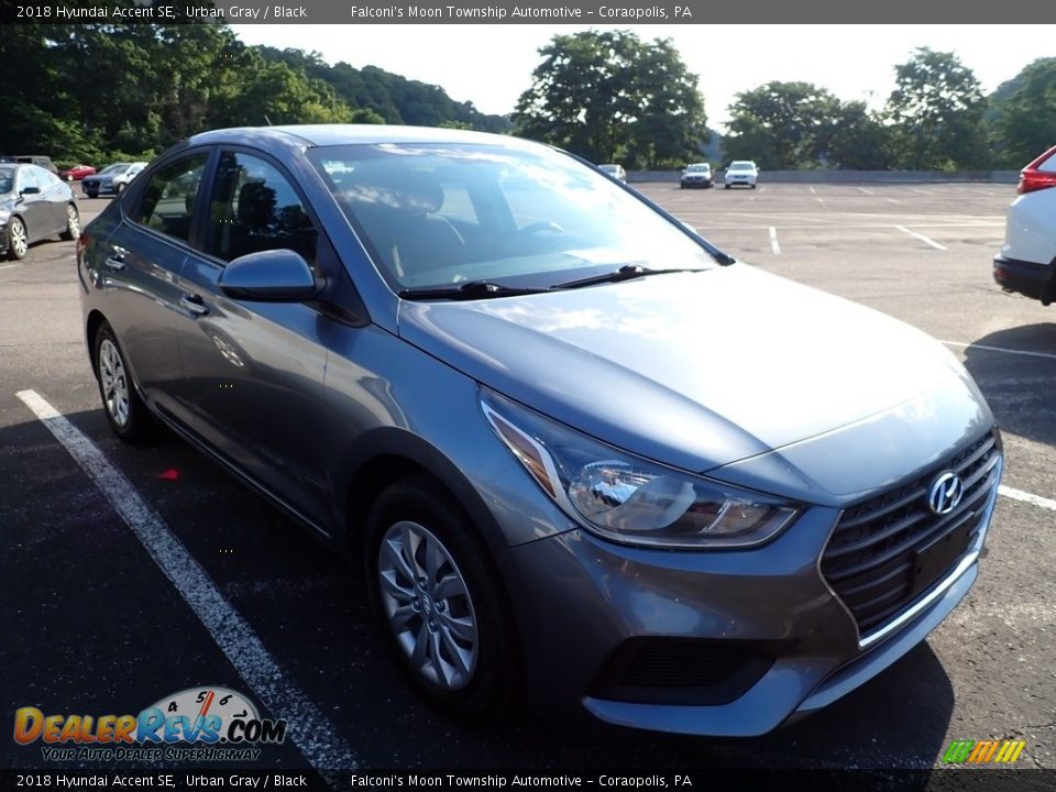 2018 Hyundai Accent SE Urban Gray / Black Photo #4