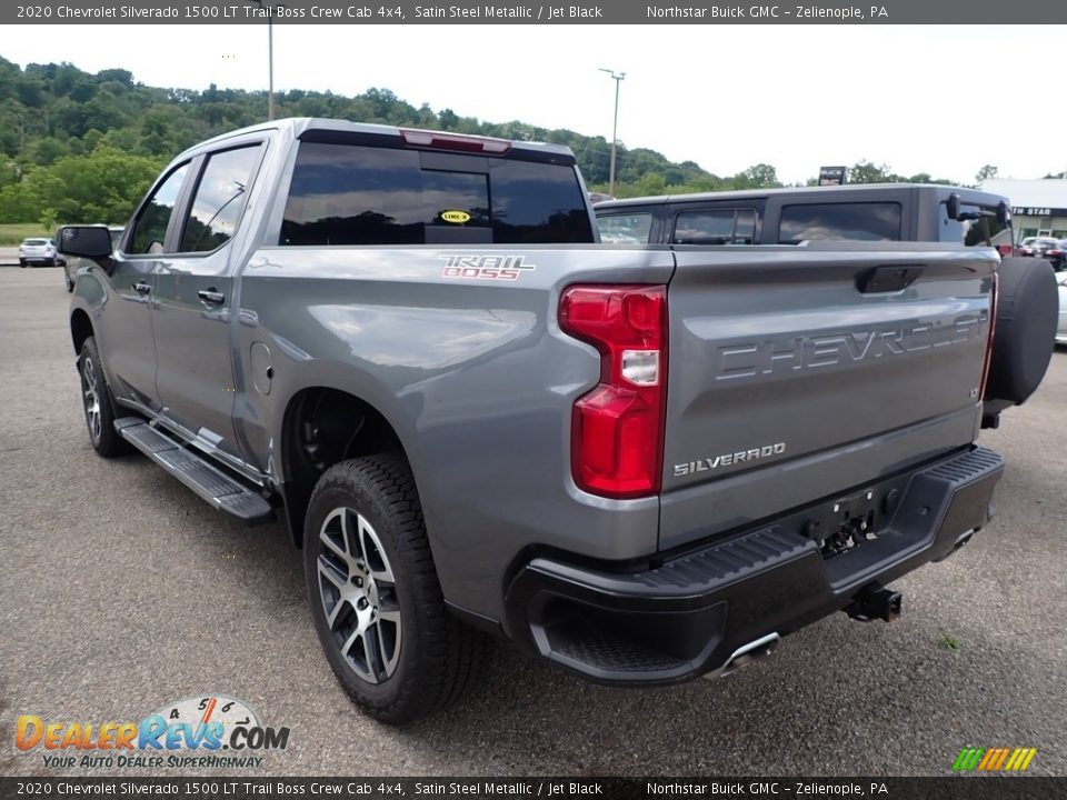 2020 Chevrolet Silverado 1500 LT Trail Boss Crew Cab 4x4 Satin Steel Metallic / Jet Black Photo #5