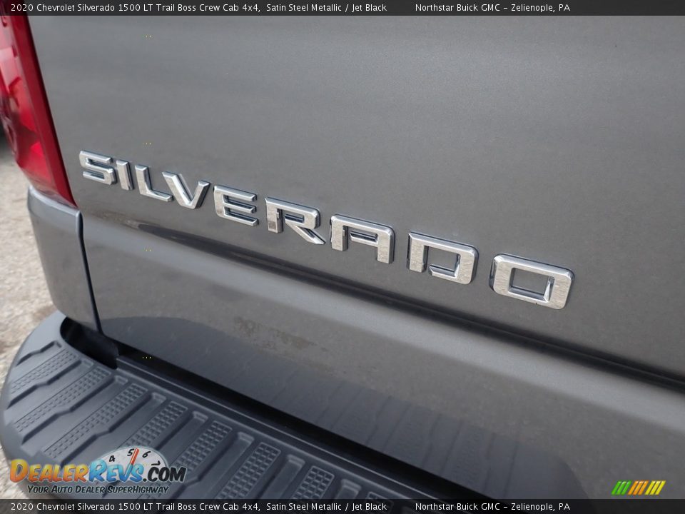 2020 Chevrolet Silverado 1500 LT Trail Boss Crew Cab 4x4 Satin Steel Metallic / Jet Black Photo #8