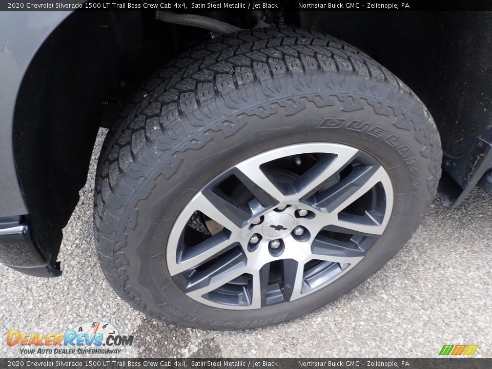 2020 Chevrolet Silverado 1500 LT Trail Boss Crew Cab 4x4 Satin Steel Metallic / Jet Black Photo #9