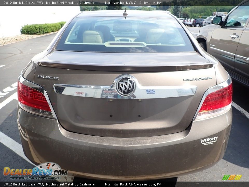 2012 Buick LaCrosse FWD Mocha Steel Metallic / Cashmere Photo #7