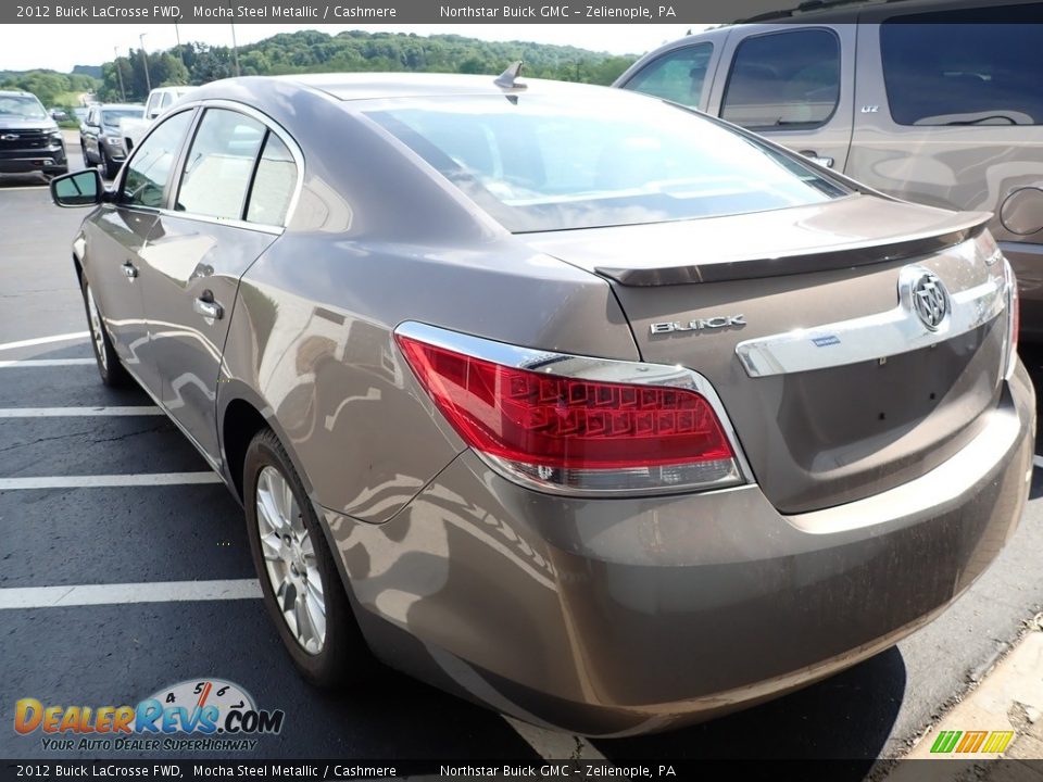 2012 Buick LaCrosse FWD Mocha Steel Metallic / Cashmere Photo #8