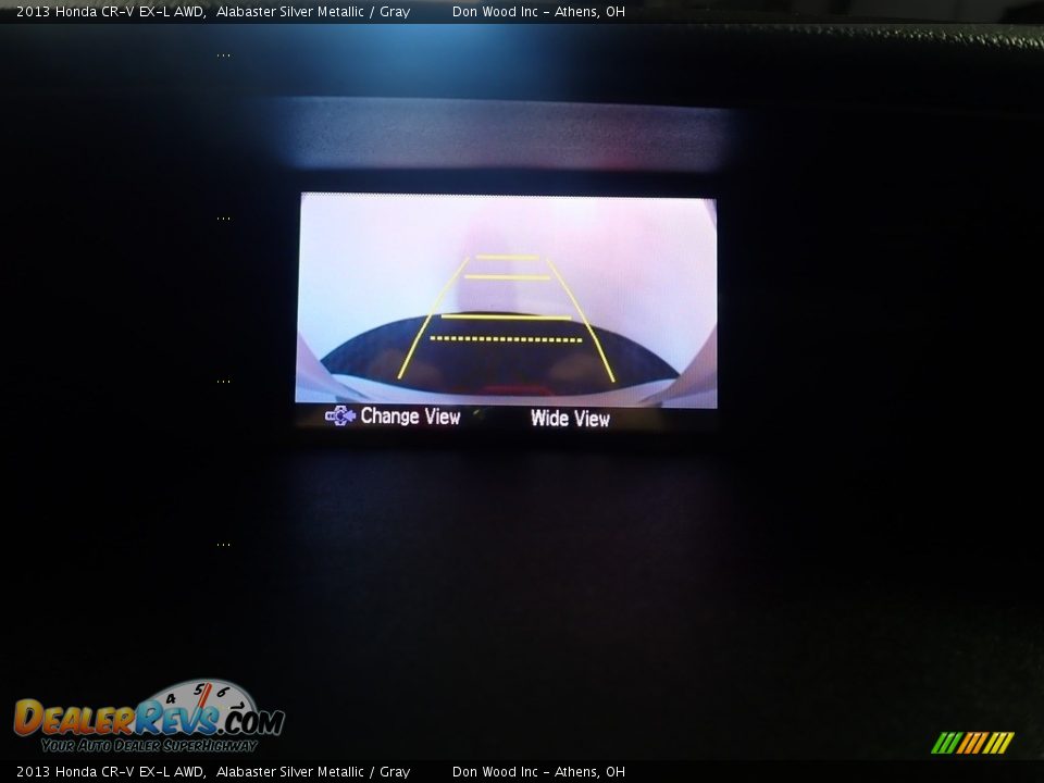 2013 Honda CR-V EX-L AWD Alabaster Silver Metallic / Gray Photo #4