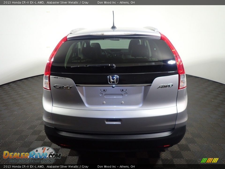 2013 Honda CR-V EX-L AWD Alabaster Silver Metallic / Gray Photo #15
