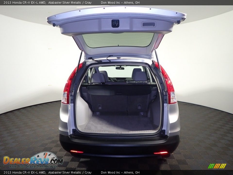 2013 Honda CR-V EX-L AWD Alabaster Silver Metallic / Gray Photo #16