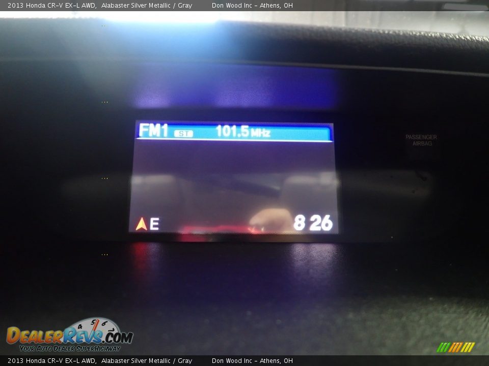 2013 Honda CR-V EX-L AWD Alabaster Silver Metallic / Gray Photo #28
