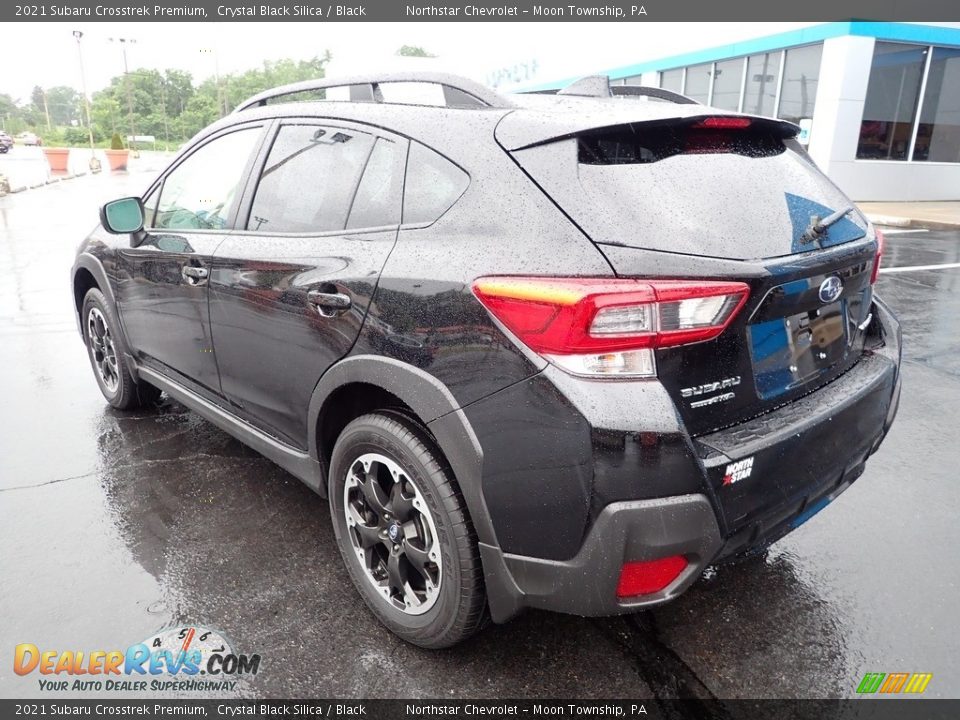 2021 Subaru Crosstrek Premium Crystal Black Silica / Black Photo #4