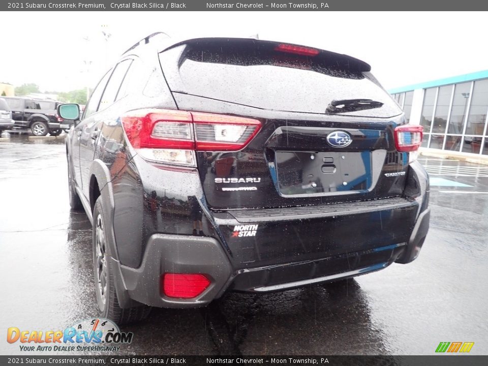 2021 Subaru Crosstrek Premium Crystal Black Silica / Black Photo #5