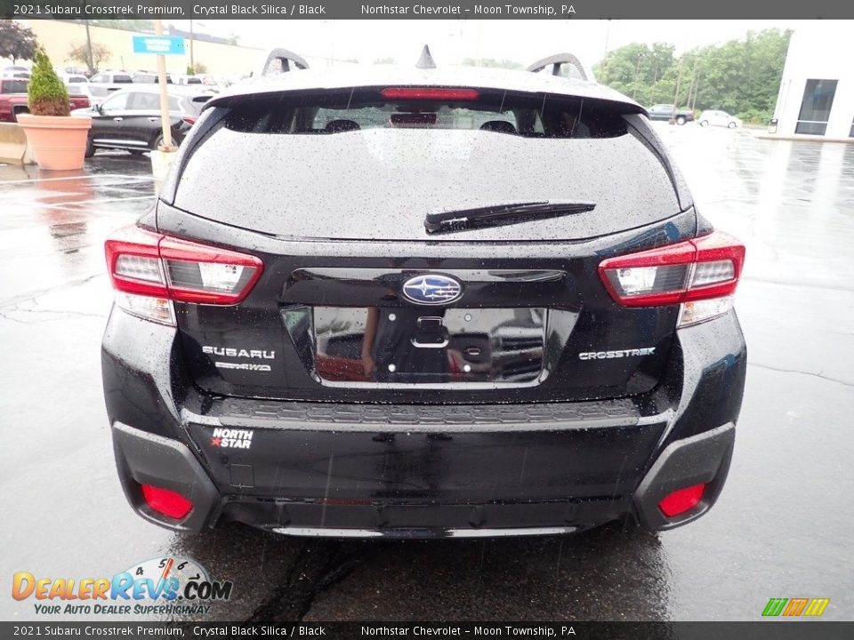 2021 Subaru Crosstrek Premium Crystal Black Silica / Black Photo #6