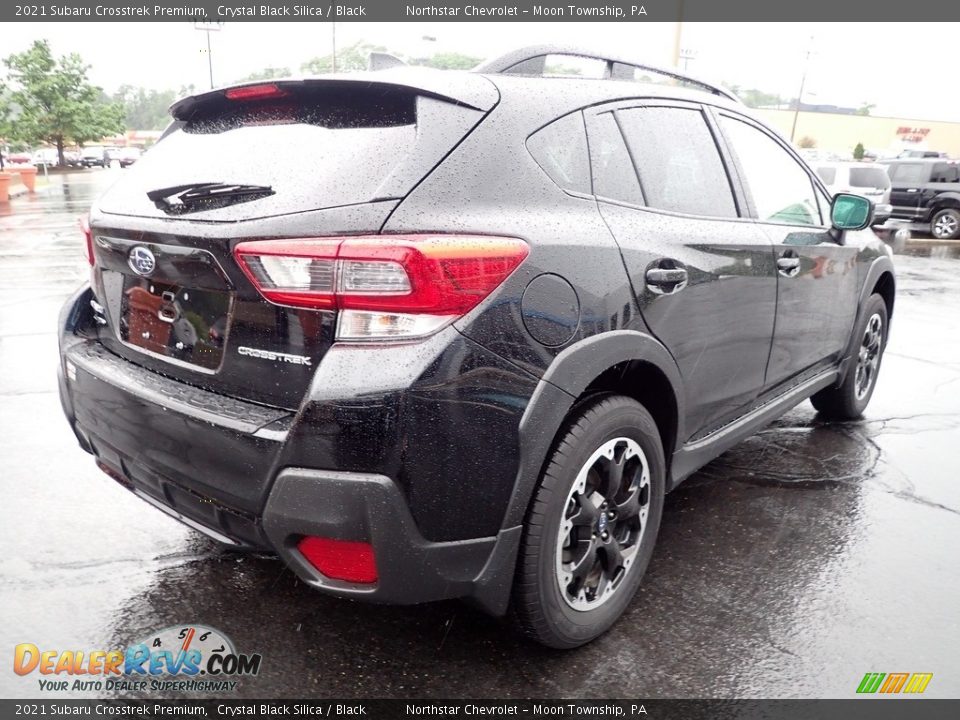 2021 Subaru Crosstrek Premium Crystal Black Silica / Black Photo #8