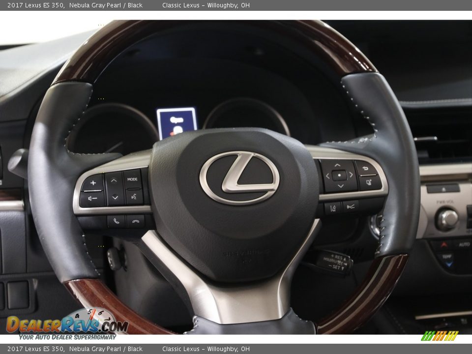 2017 Lexus ES 350 Nebula Gray Pearl / Black Photo #7