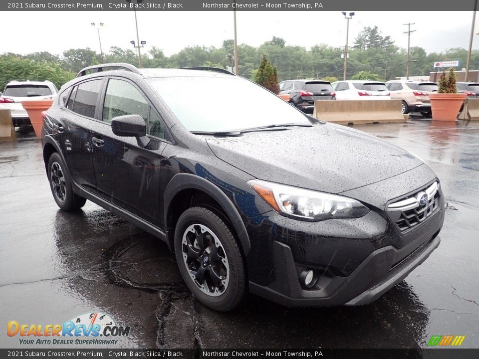 Crystal Black Silica 2021 Subaru Crosstrek Premium Photo #11