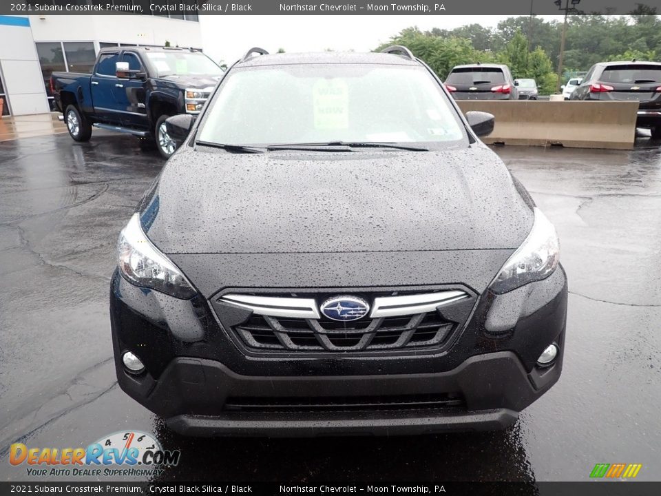 2021 Subaru Crosstrek Premium Crystal Black Silica / Black Photo #13