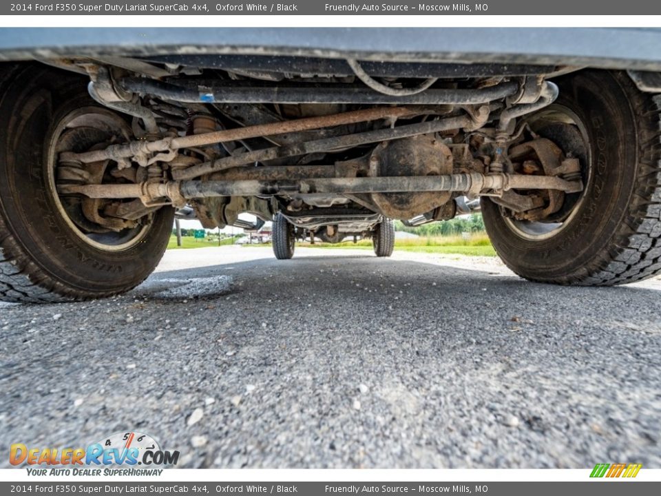 Undercarriage of 2014 Ford F350 Super Duty Lariat SuperCab 4x4 Photo #10