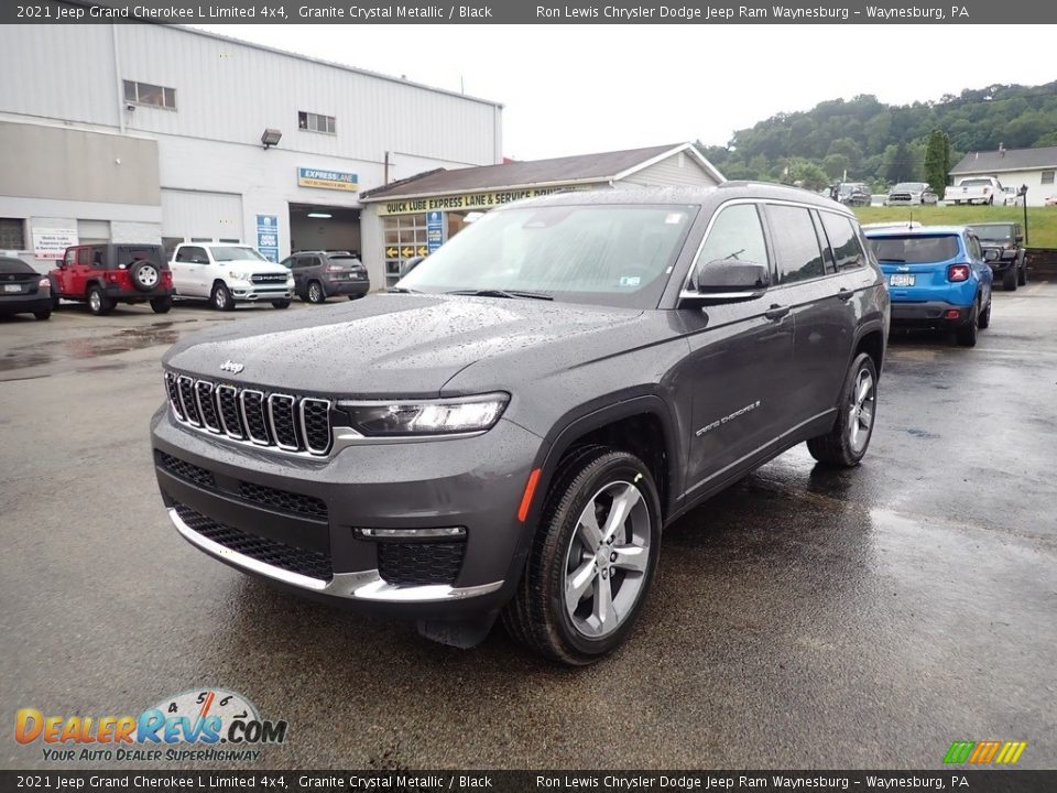 2021 Jeep Grand Cherokee L Limited 4x4 Granite Crystal Metallic / Black Photo #1