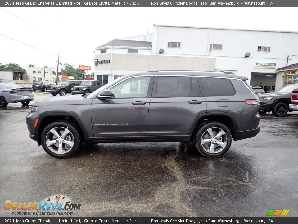 2021 Jeep Grand Cherokee L Limited 4x4 Granite Crystal Metallic / Black Photo #2