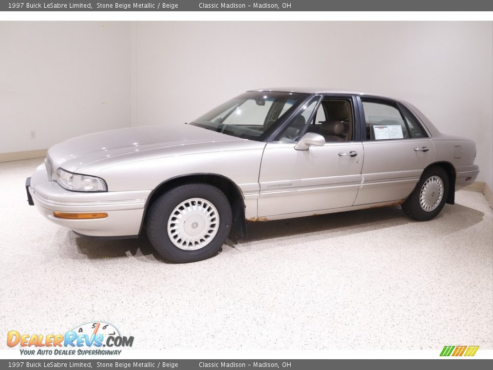 1997 Buick LeSabre Limited Stone Beige Metallic / Beige Photo #3