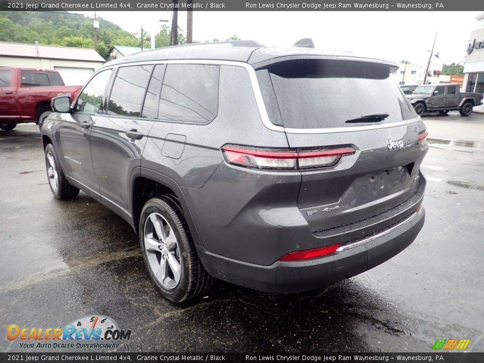 2021 Jeep Grand Cherokee L Limited 4x4 Granite Crystal Metallic / Black Photo #3