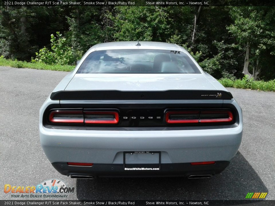 2021 Dodge Challenger R/T Scat Pack Shaker Smoke Show / Black/Ruby Red Photo #7