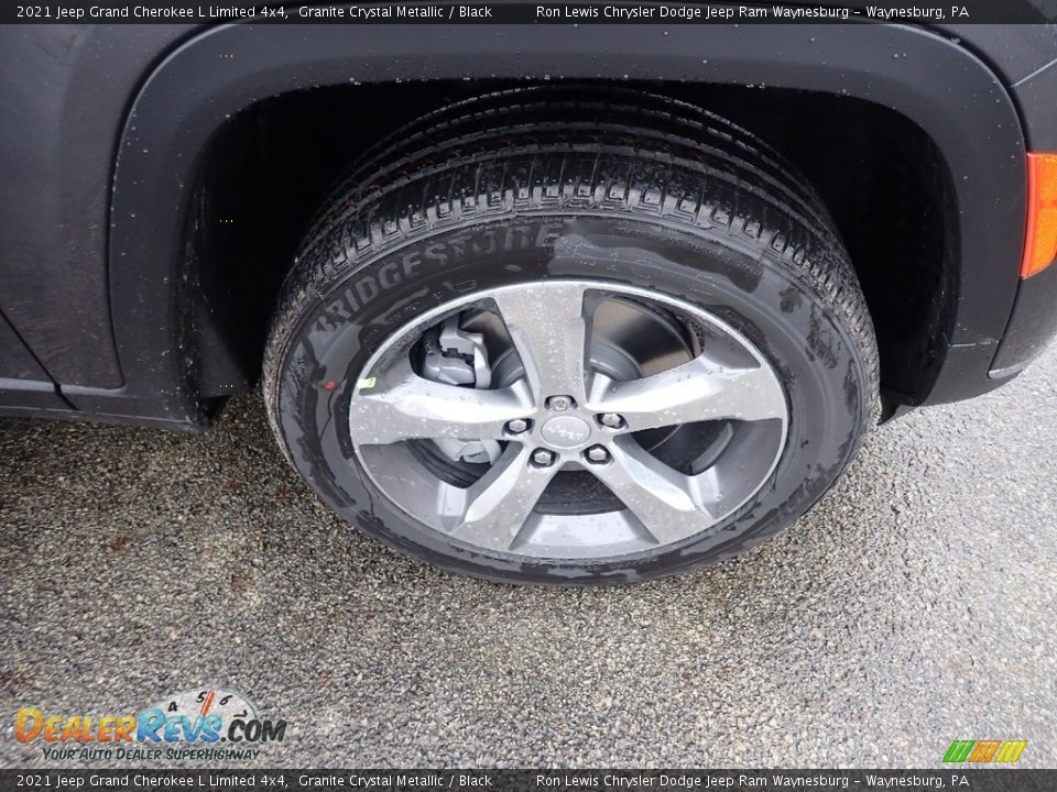 2021 Jeep Grand Cherokee L Limited 4x4 Granite Crystal Metallic / Black Photo #9