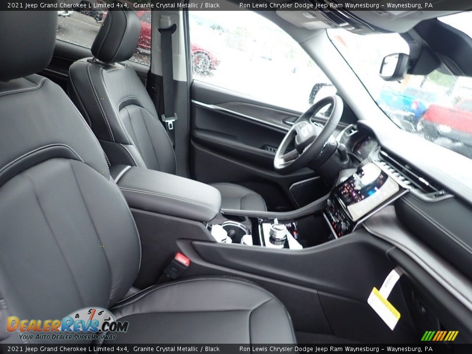 2021 Jeep Grand Cherokee L Limited 4x4 Granite Crystal Metallic / Black Photo #10