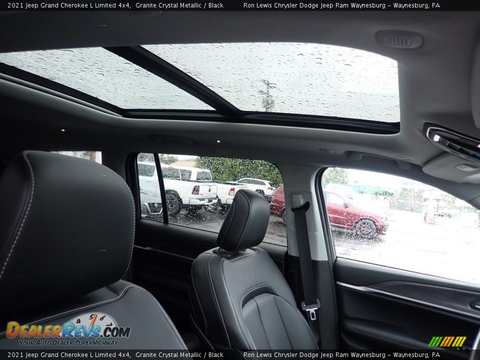 2021 Jeep Grand Cherokee L Limited 4x4 Granite Crystal Metallic / Black Photo #12