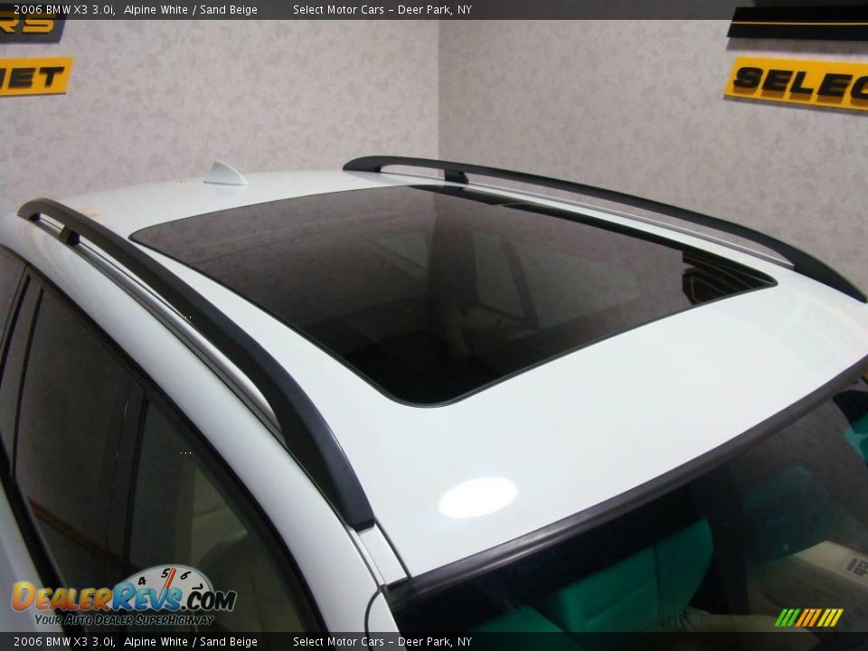 2006 BMW X3 3.0i Alpine White / Sand Beige Photo #6