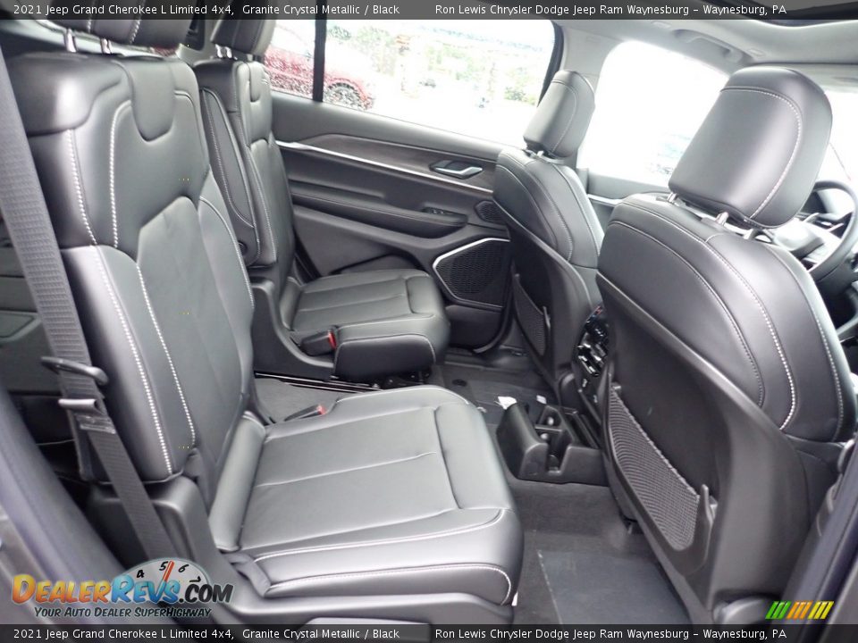 2021 Jeep Grand Cherokee L Limited 4x4 Granite Crystal Metallic / Black Photo #13