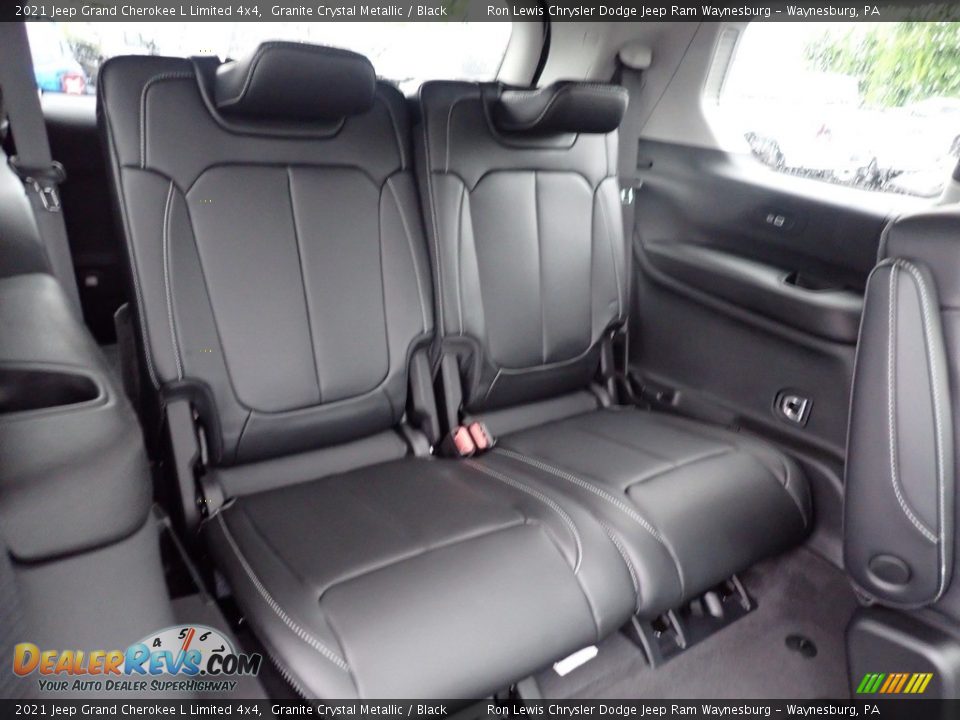 2021 Jeep Grand Cherokee L Limited 4x4 Granite Crystal Metallic / Black Photo #14